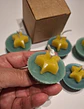 Velinha de Natal com estrela - Thumbnail 1