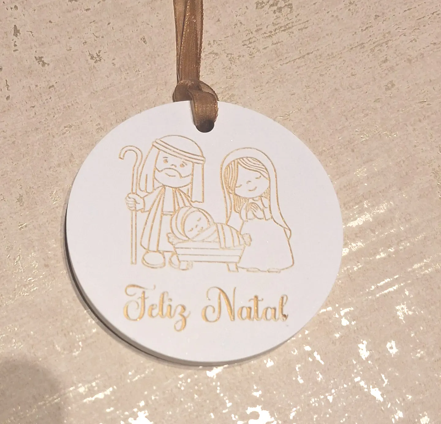 Medalhão Feliz Natal 1