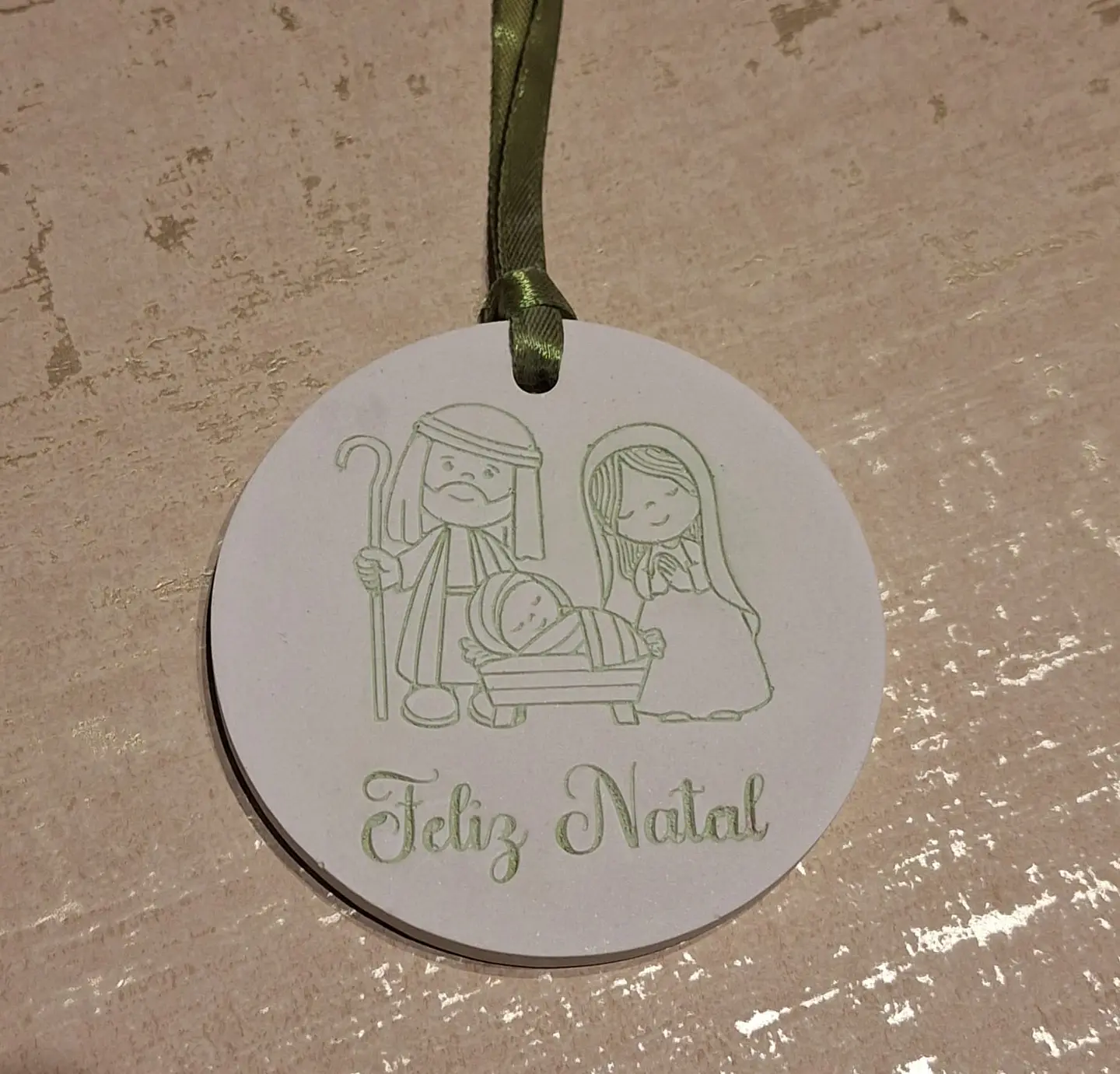 Medalhão Feliz Natal 5