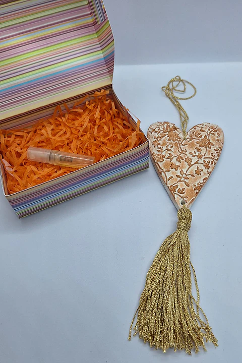 Coração Felicidade floral