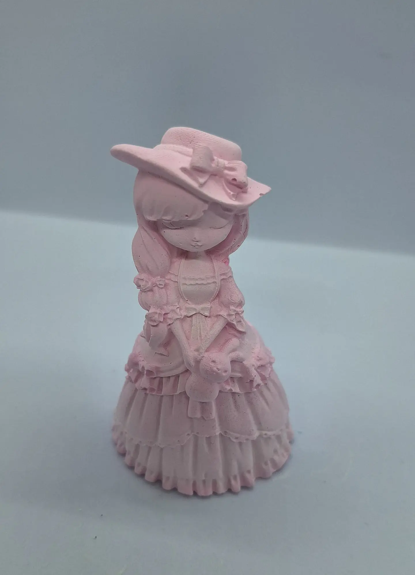 Estatueta Princesa Carmelinda com coelhinho 1