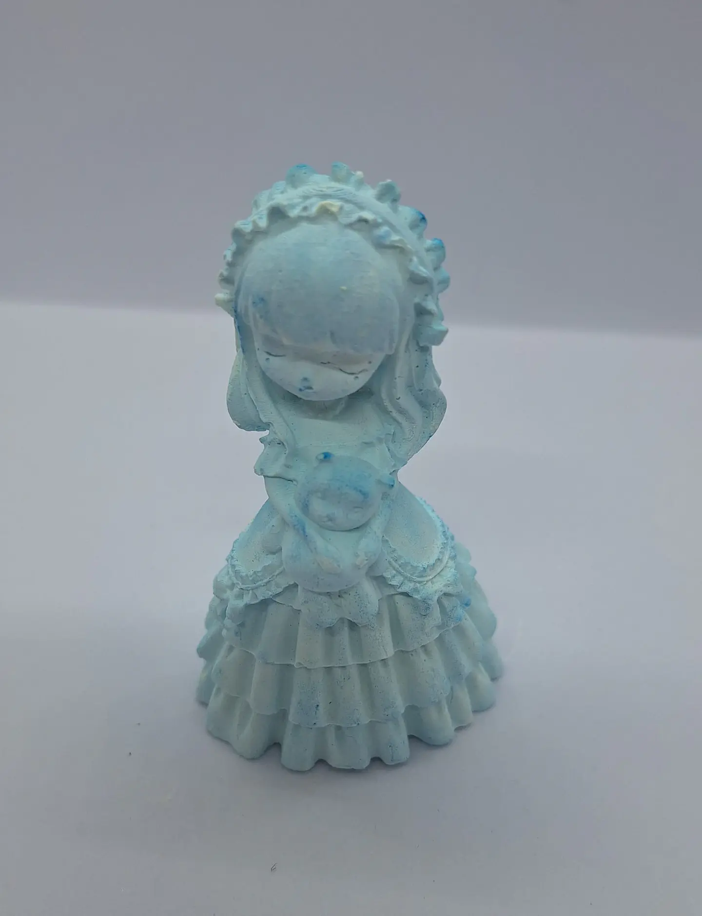 Estatueta Princesa Sissi com ursinho 1