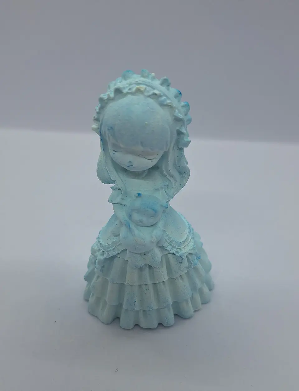 Estatueta Princesa Sissi com ursinho 1