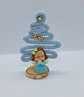 Anjinhos com Arvore Natal azul - Thumbnail 1