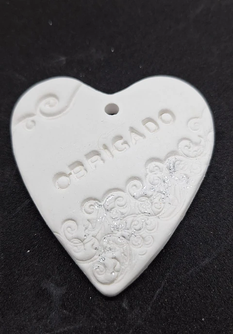 Coração "Obrigado"