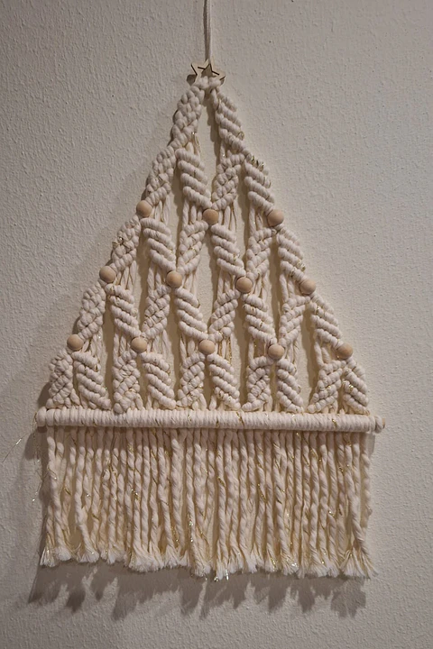 Painel Árvore Natal | Macramé