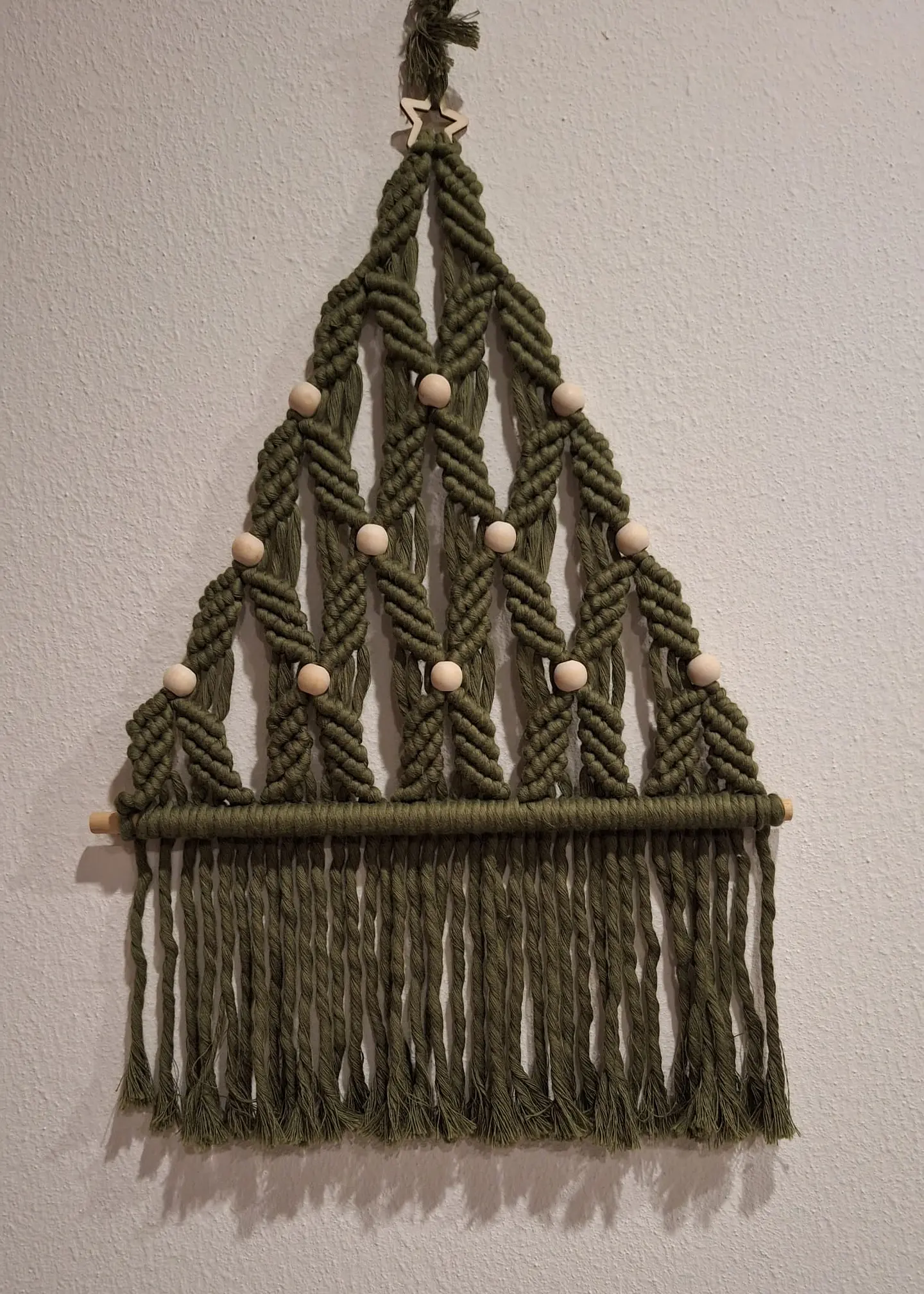 Painel Árvore Natal | Macramé 2