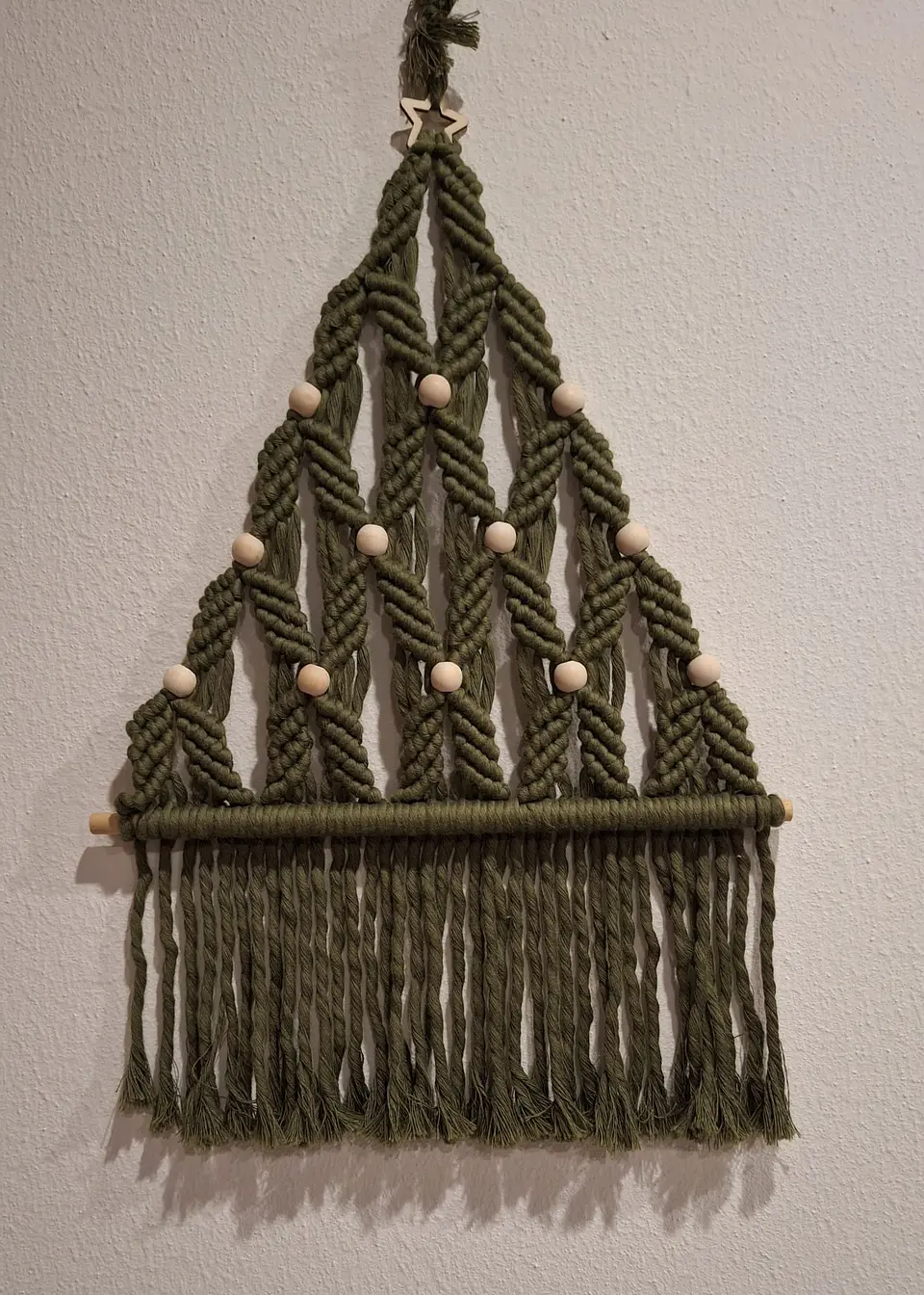 Painel Árvore Natal | Macramé 2