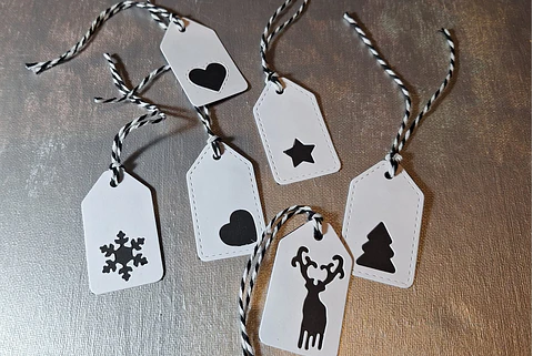 Tags “Querido Natal"  – Conjunto de 6