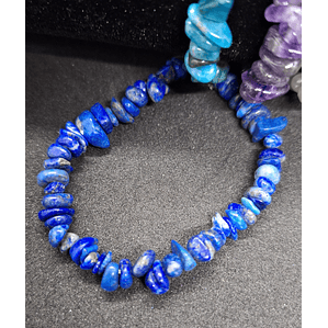 Pulseira Pedras Naturais - Lápiz Lazúli