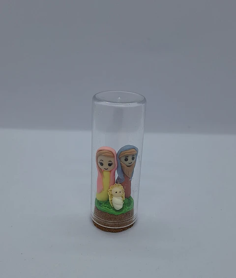 Presépio em tubinho