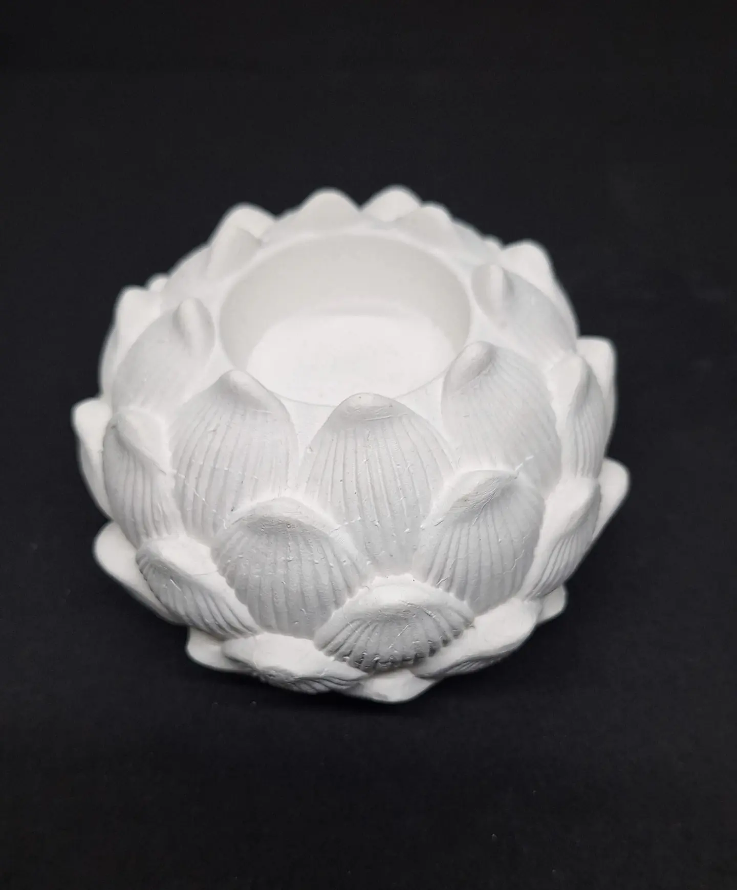 Flor de Lótus porta vela - Personalizada 2