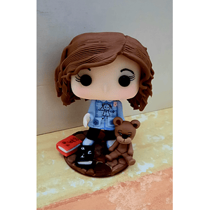 POP Estatueta Personalizada em Biscuit Profissão Educadora