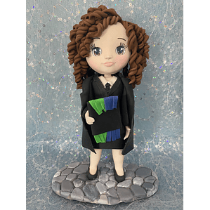 Estatueta de Finalista Tradicional | Personalizada Porcelana Fria