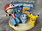 Topo Bolo Aniversário em Biscuit - Thumbnail 2