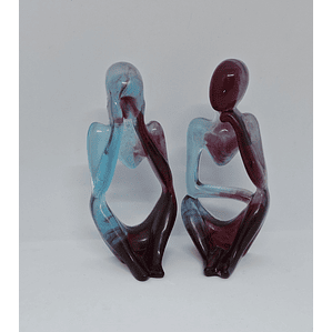 SER estatuetas em resina epóxi