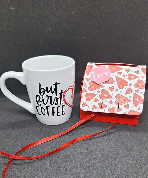 Presente “But First, Coffee” — Para Amantes de Café