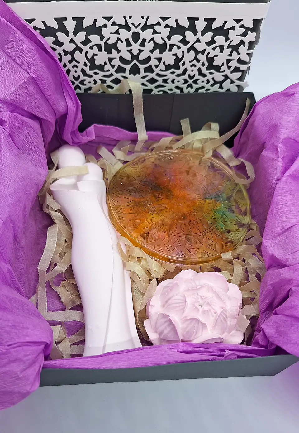 GiftBox Colinho de Mãe Rosa — Um Mimo Cheio de Aconchego 2