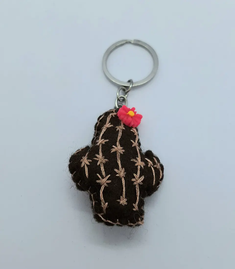 Porta Chaves Cacto feltro 1