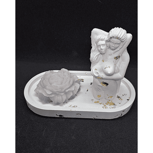 Gift Casal Desejo com vela camélia