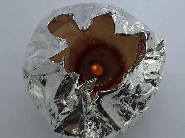 A minha vela apaga-se sózinha!