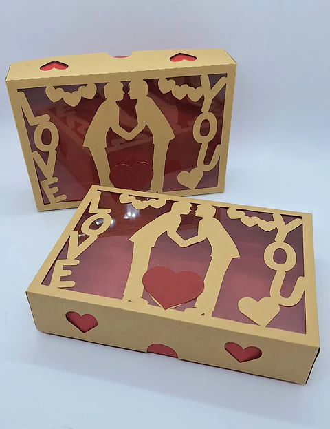 Amor Sem Rótulos ❤️ caixa kraft