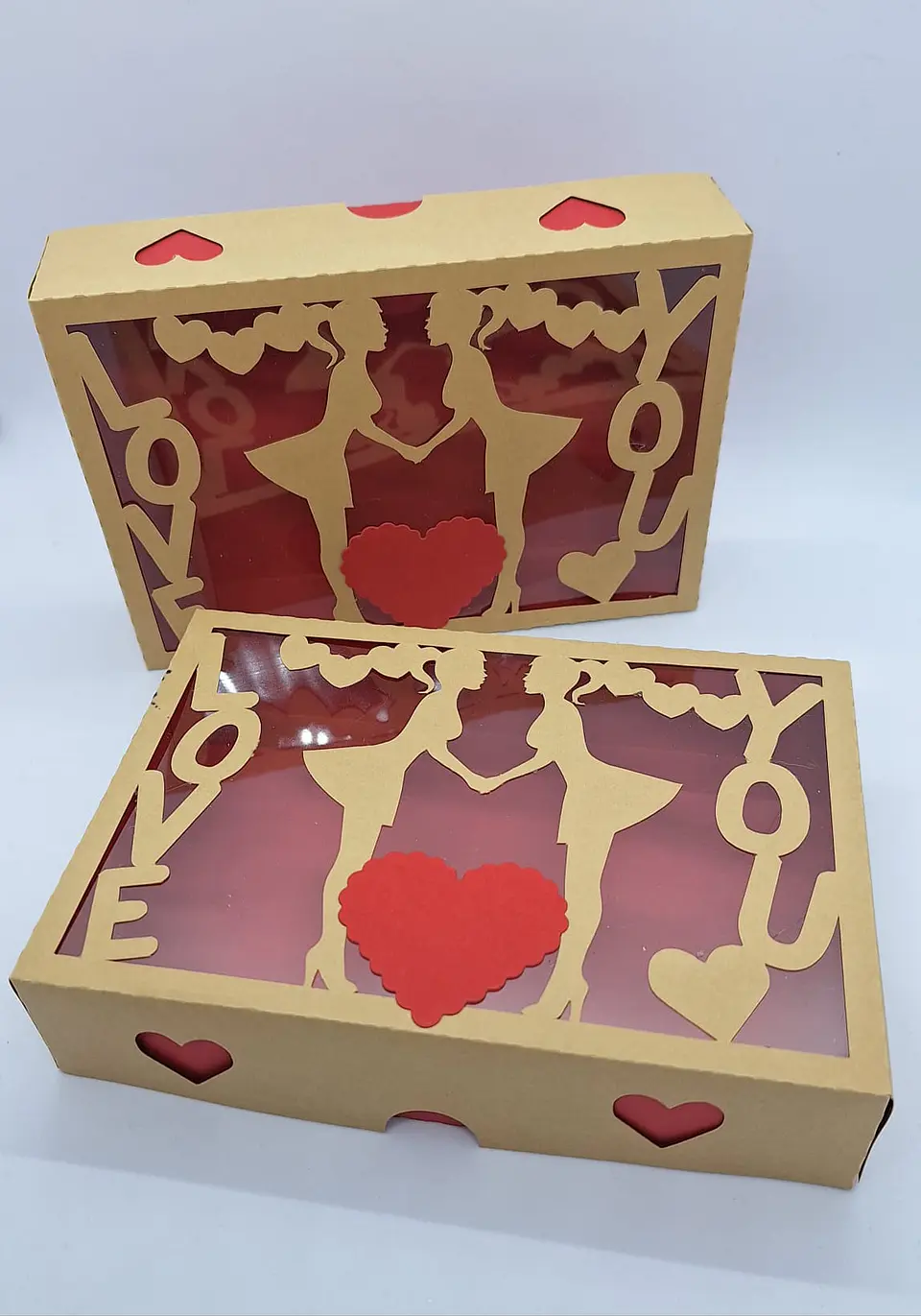 Amor é Amor ❤️ caixa kraft 1