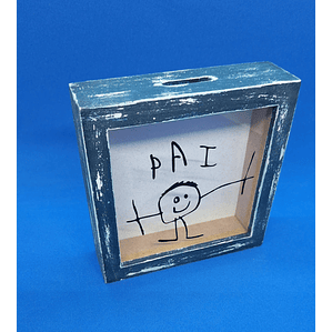 Mealheiro PAI Personalizado | O Primeiro Desenho