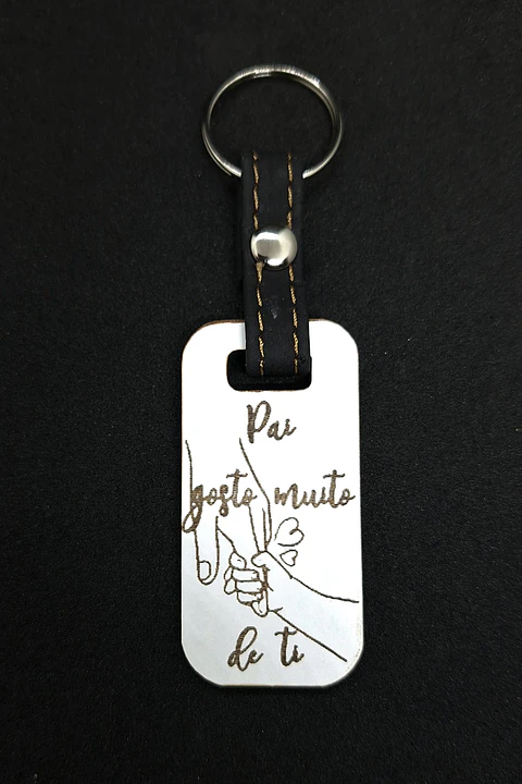 Porta Chaves "Pai Gosto Muito de Ti"