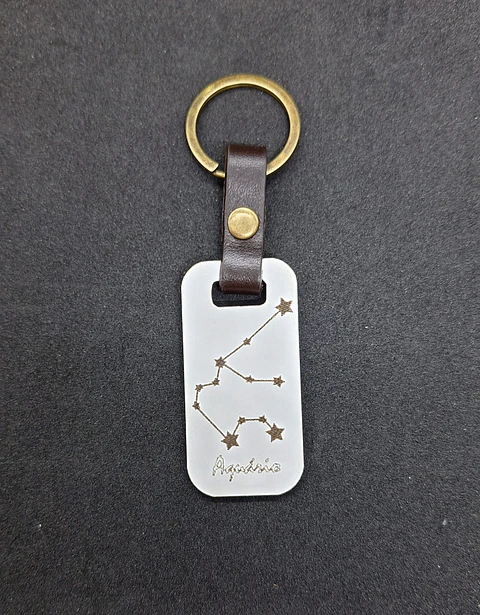 Porta Chaves Signo Aquário