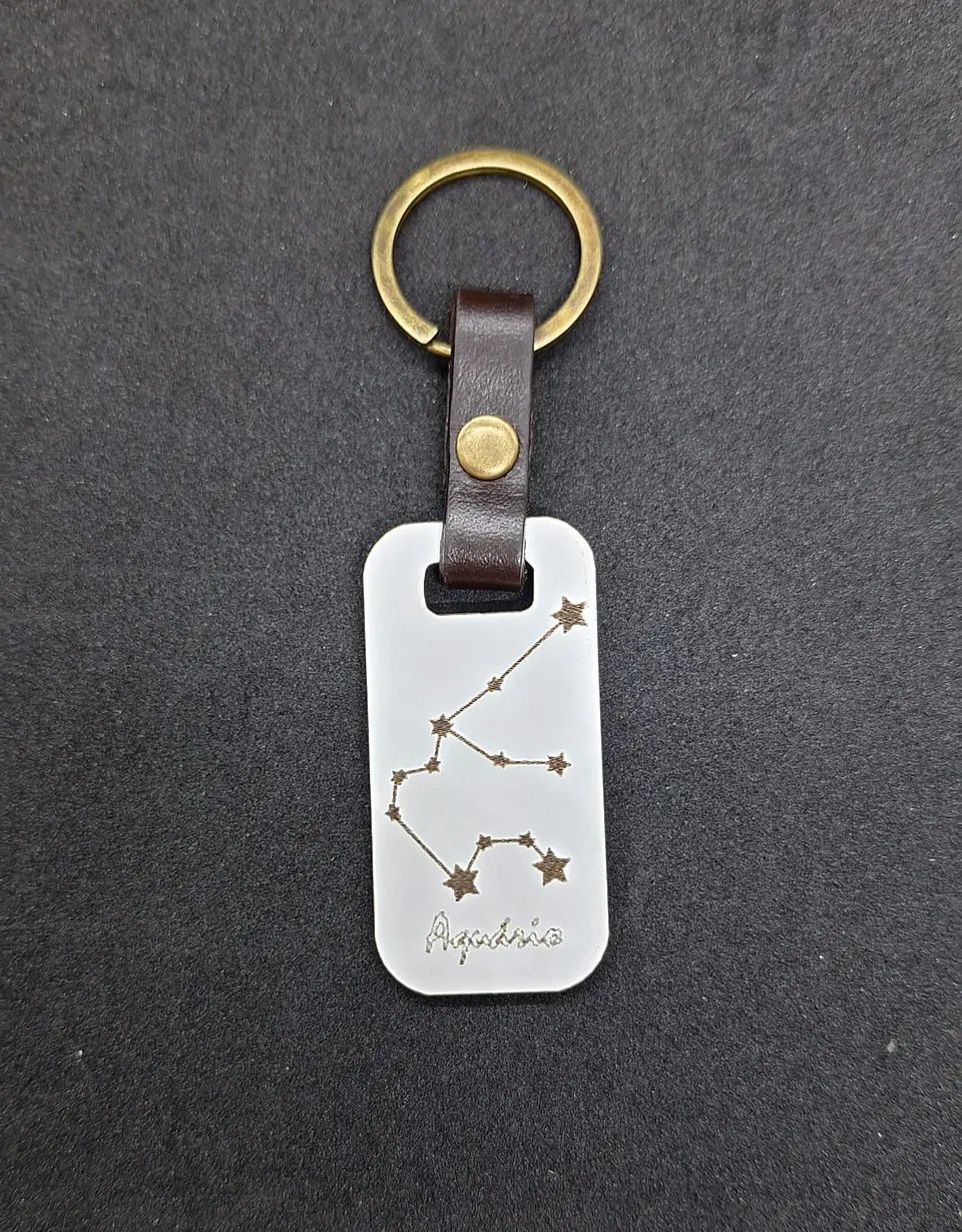 Porta Chaves Signo Aquário 1