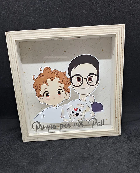 Mealheiro Personalizado | Design Digital & Ilustração de Foto