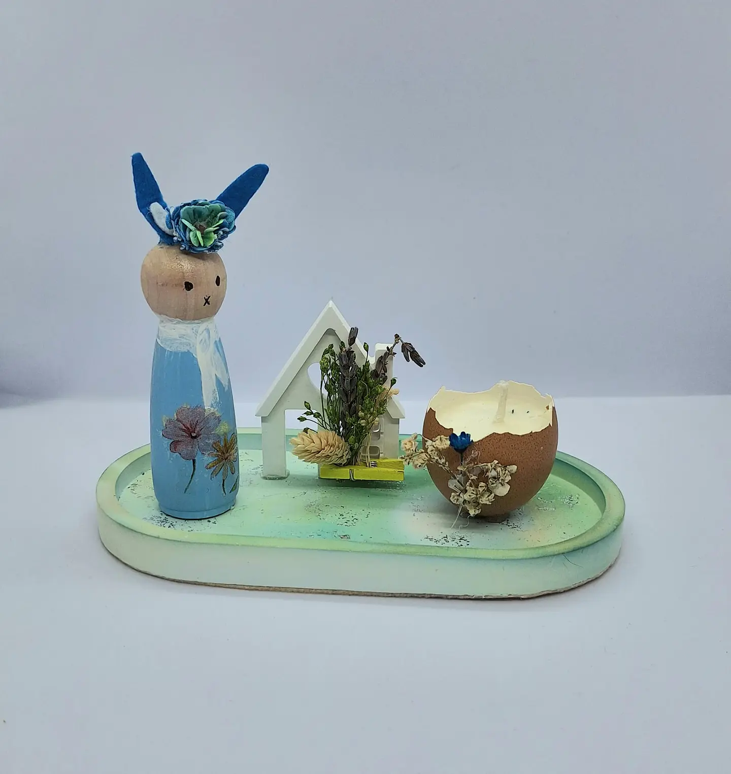 Páscoa Azul – Decoração com Vela de Soja 2