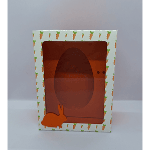 Caixas Páscoa Laranja Ovo Chocolate 250gr