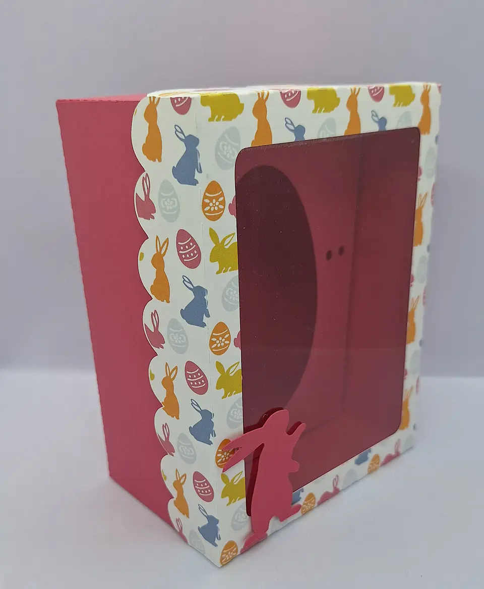 Caixas Páscoa Rosa Ovo Chocolate 250gr 2