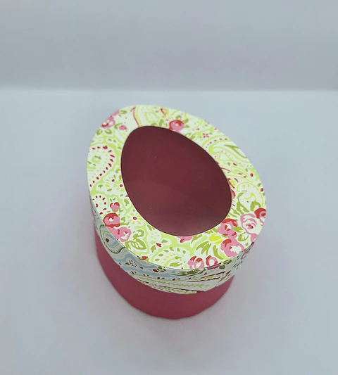 Caixas Formato Ovo da Páscoa