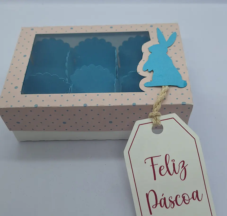 Caixas Páscoa Azul 6 brigadeiros 1