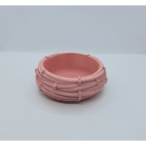 Cestinha Páscoa Rosa