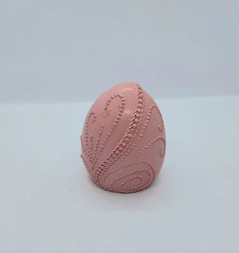 Ovo Pontilhado decorativo