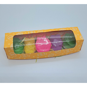 Kit Mini Sabonetes Páscoa – Caixa com 5 Aromas