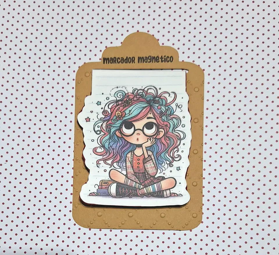 Marcador Magnético Menina 3
