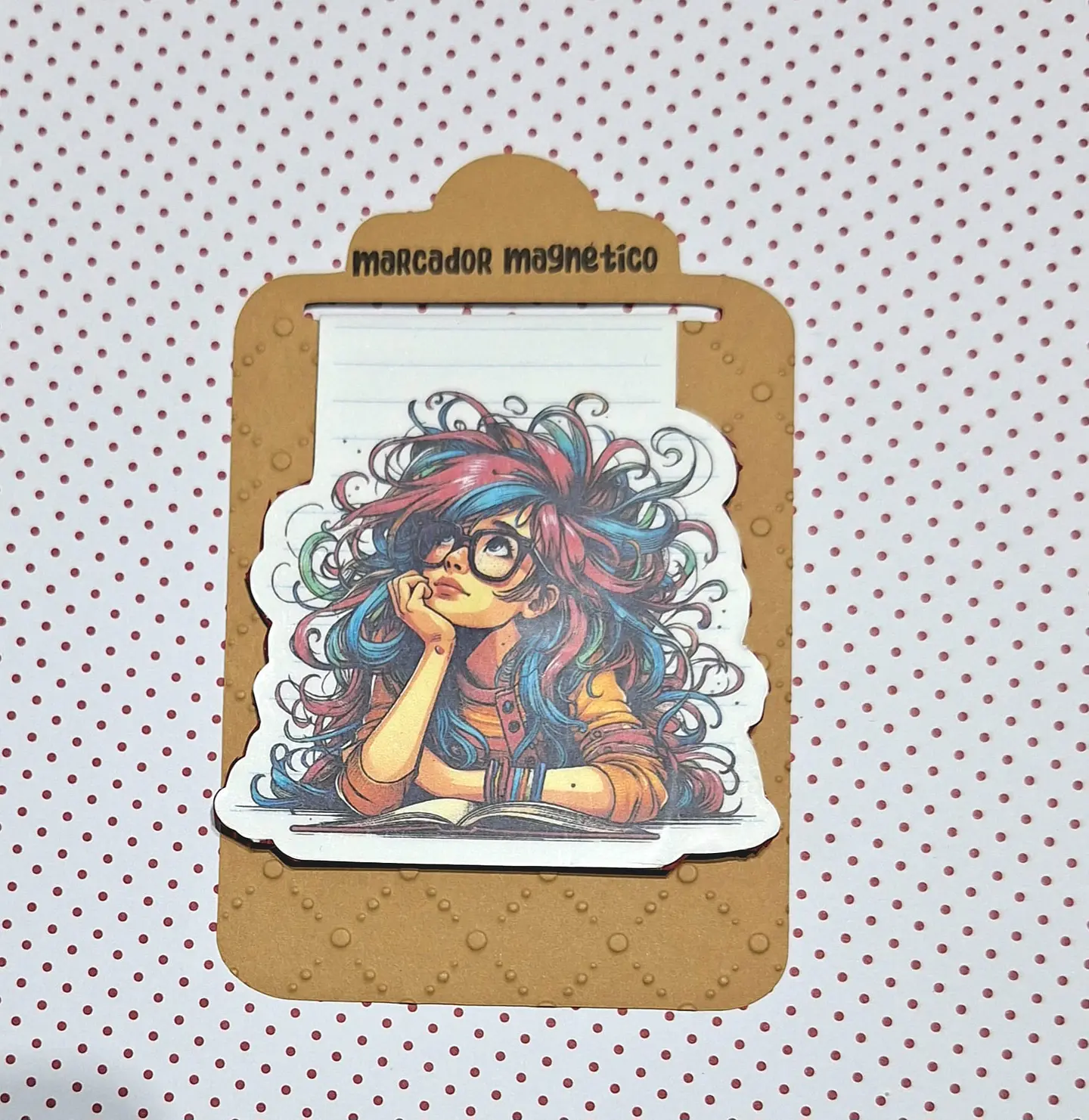 Marcador Magnético Menina 4
