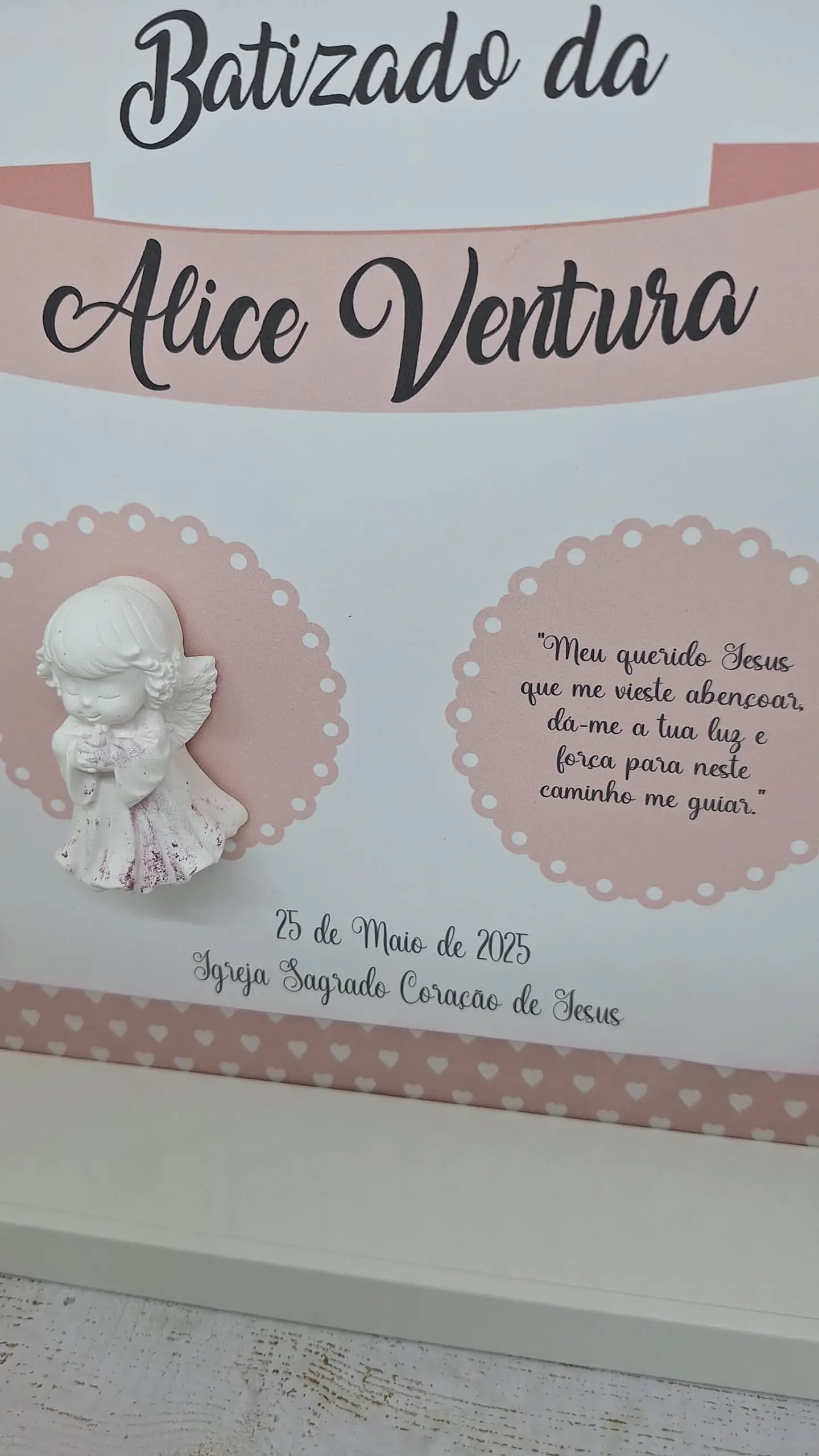 Quadro Sacramento Menina 3