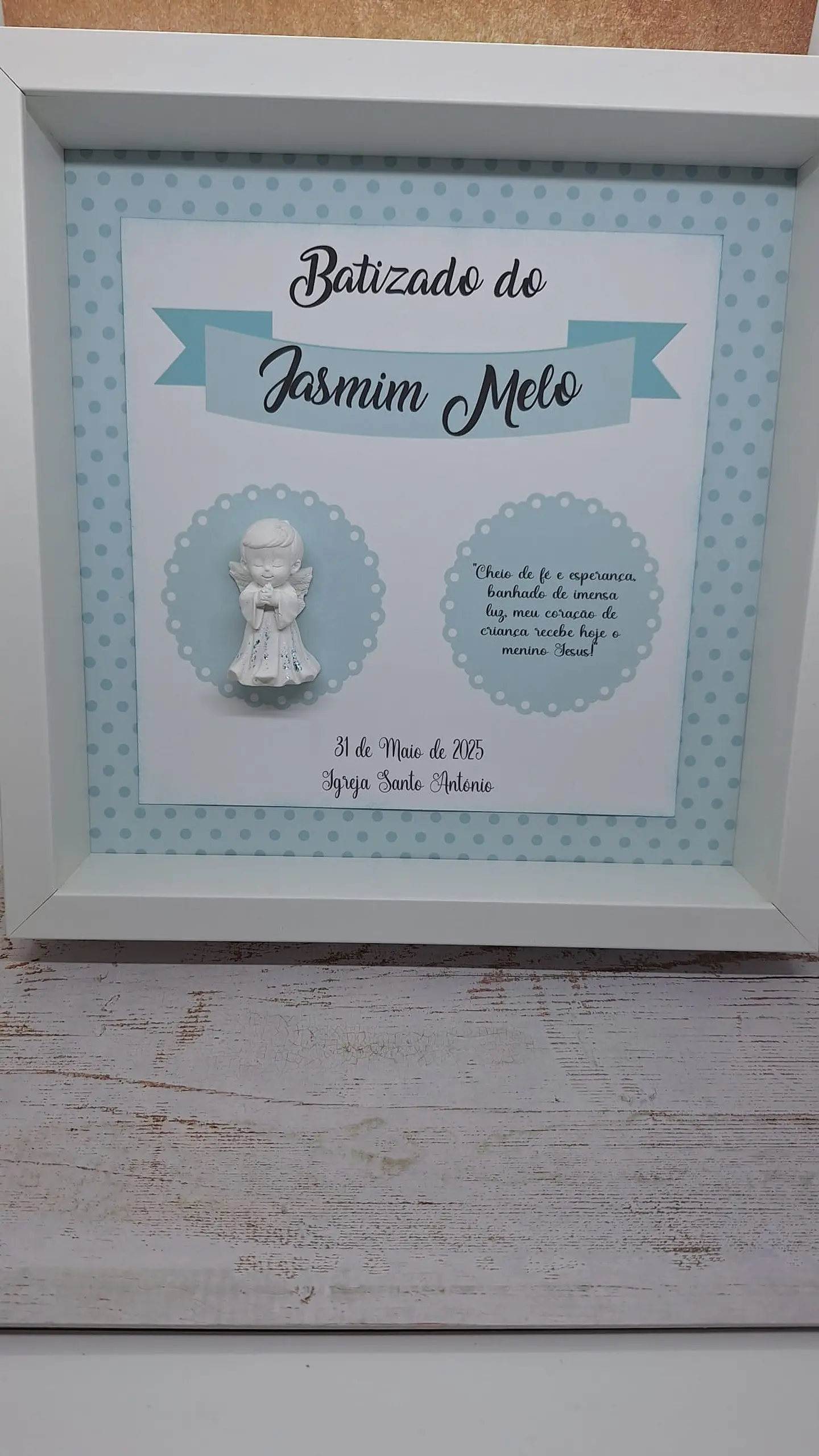 Quadro Sacramento Menino 1