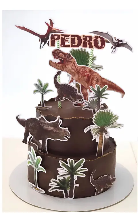 Topo Bolo Dinossauros