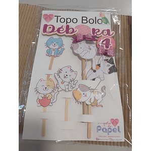 Topo de Bolo – Gatinhos