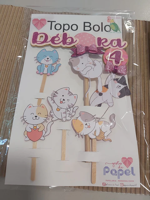 Topo de Bolo – Gatinhos