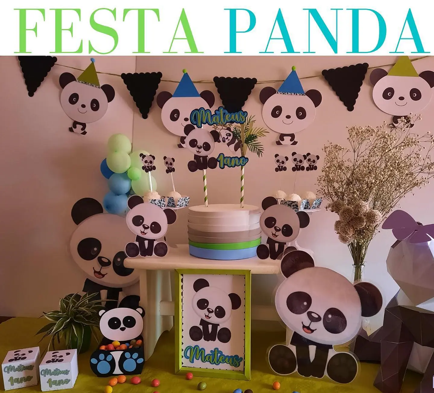 kit Festa Panda 1