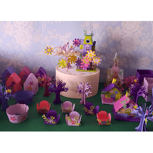 kit festa Bosque Encantado das Fadas