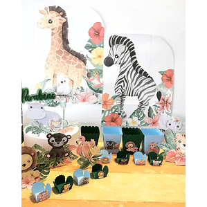 Kit Festa – Savana Tropical Infantil